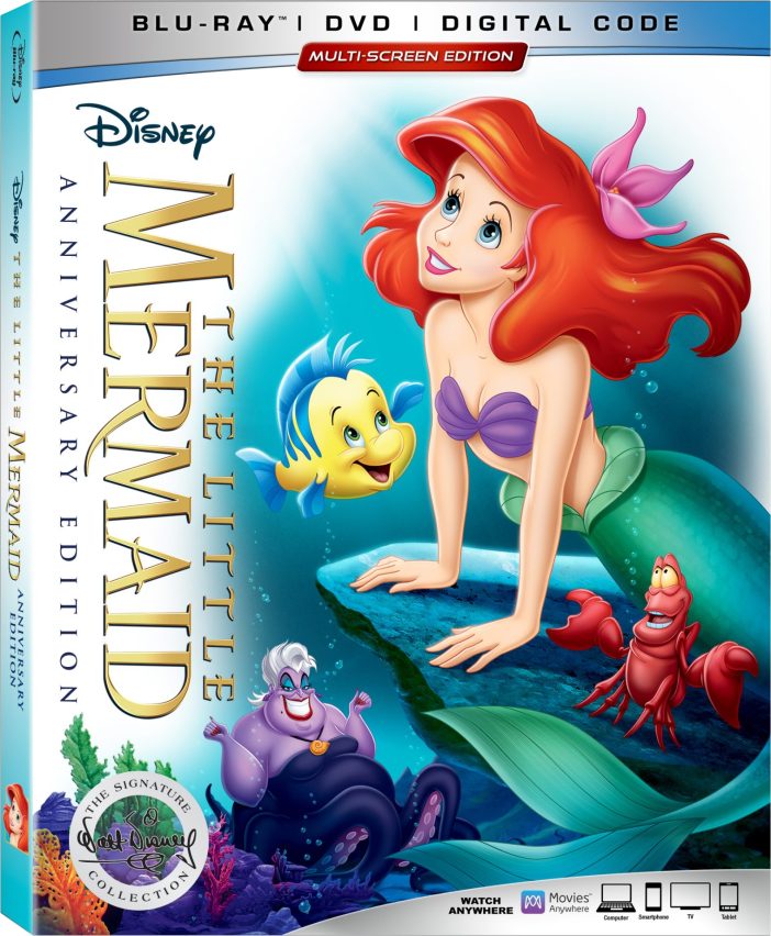 little mermaid on dvd