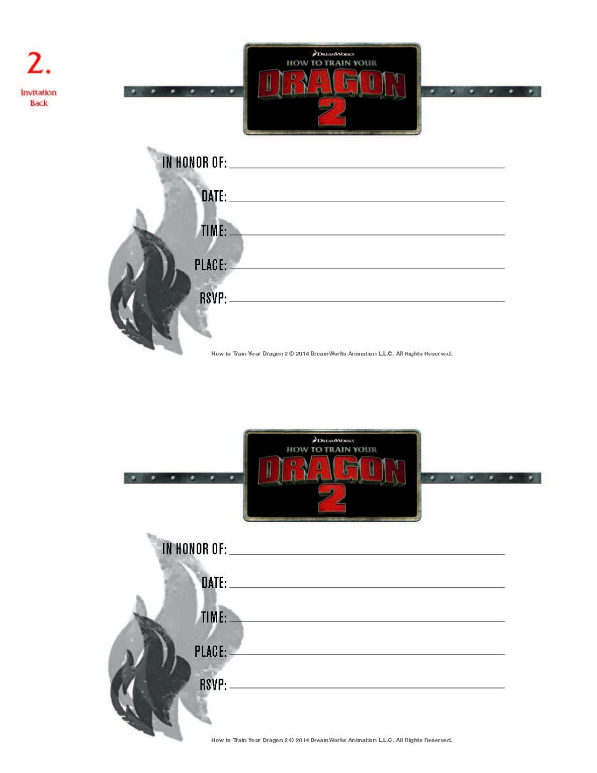 The Making of How to Train Your Dragon 3 and Printable Party Kit