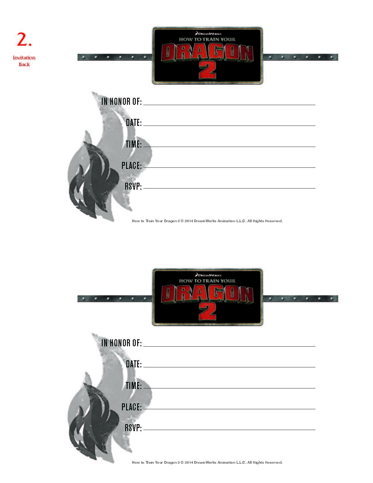 The Making of How to Train Your Dragon 3 and Printable Party Kit