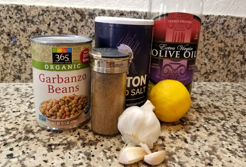 Hummus Recipe without Tahini! Easy Hummus without Tahini.