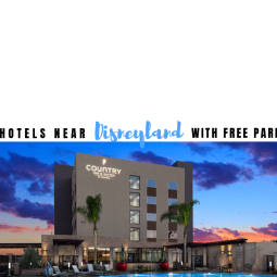 Hotels near Disneyland with free parking