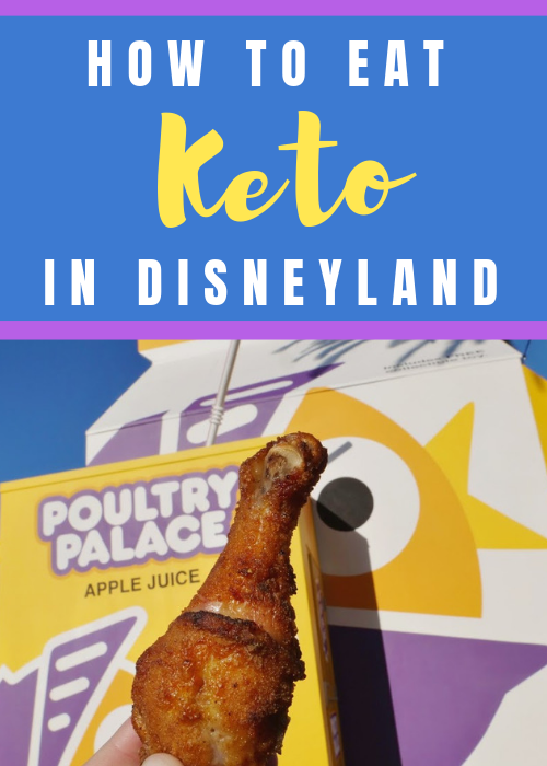 Keto treats at Disneyland