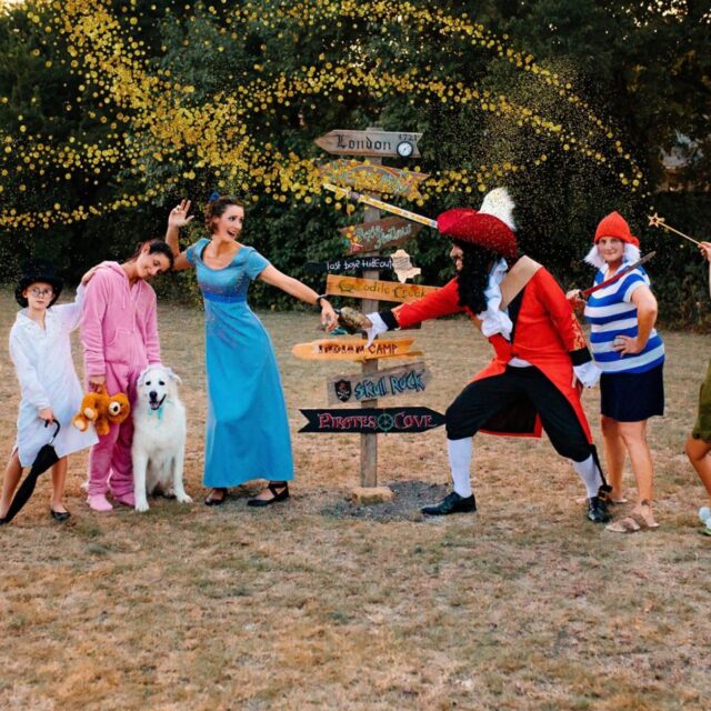 Peter Pan group halloween costume idea