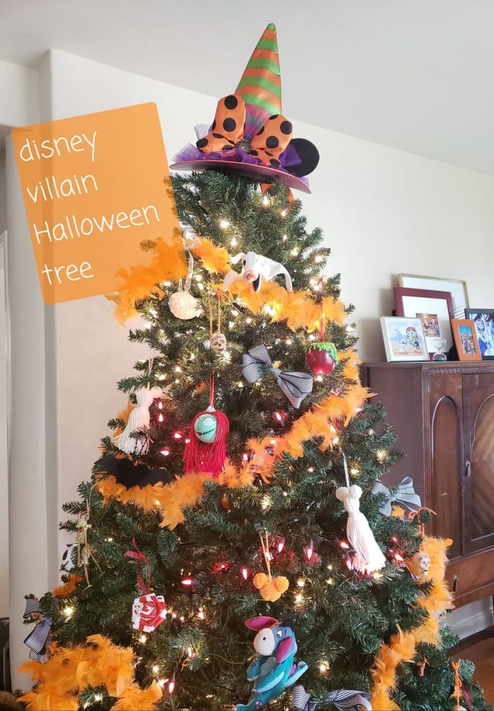 disney villain halloween tree