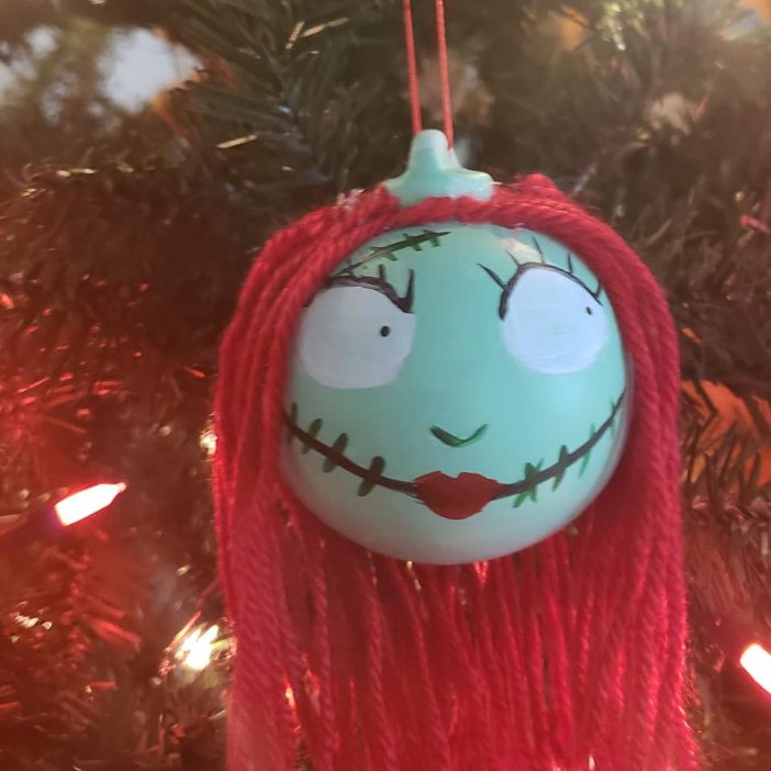 sally nightmare before christmas girl ornament diy