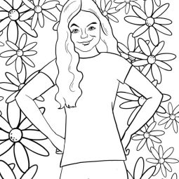 Missy we can be heroes coloring pages