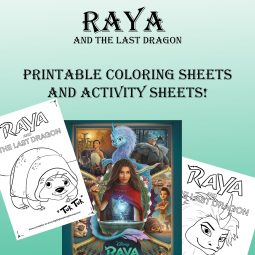 raya and the last dragon coloring pages and activity sheets