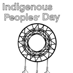 indigenous peoples day coloring page free printab;e