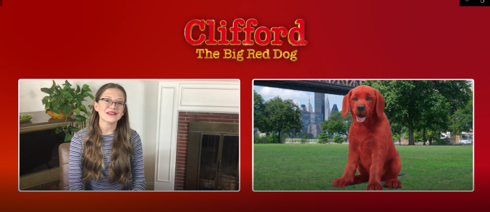 clifford the big red dog interview josie hamernik