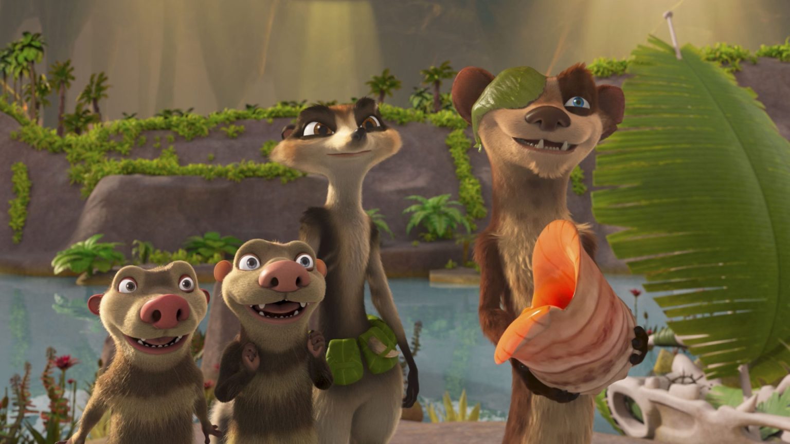 Ice Age The Adventures of Buck Wild - coloring sheets!