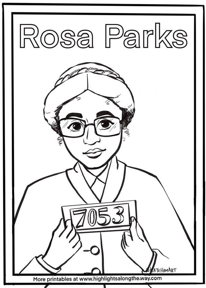 Women's History Month Free Printable Coloring Pages