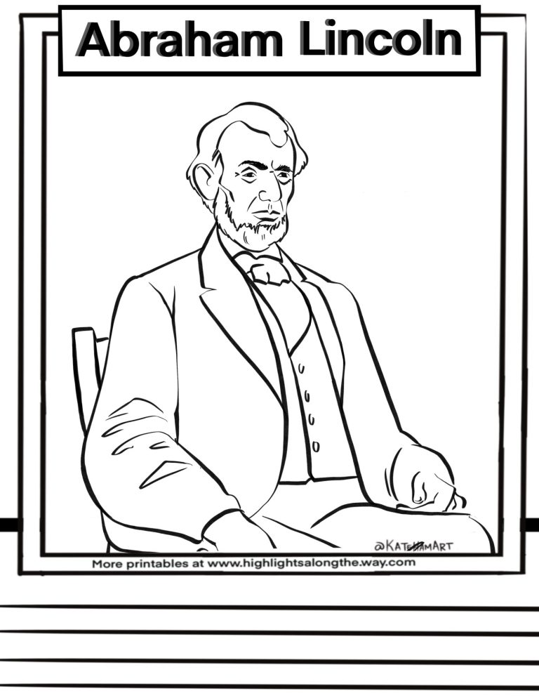 Free President's Day Coloring Sheets