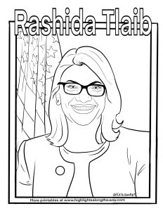 Arab American Heritage Month Coloring Pages - Instant Download