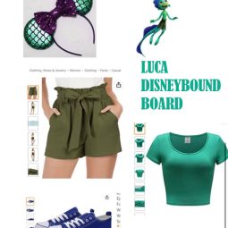 luca disneybound board inspiration idea