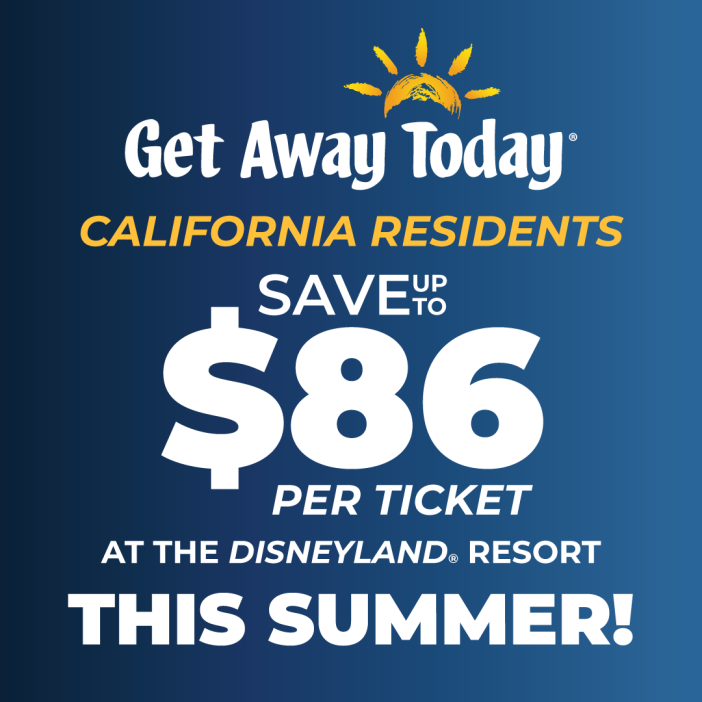 California Disneyland ticket deals discounts