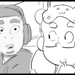 turning red plane storyboards alternate ending four town