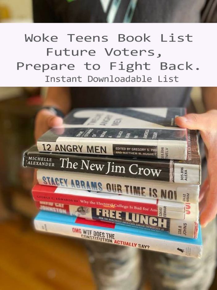 woke teen book list for future voters