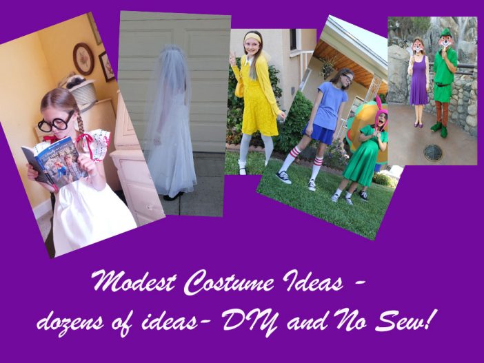 modest Costume Ideas
