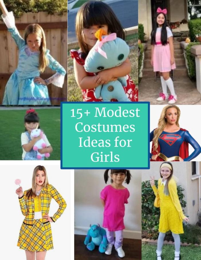 modest girl costumes