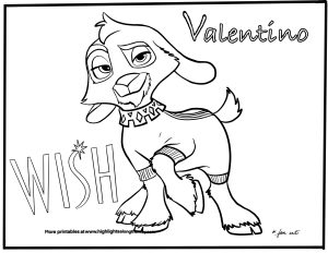 WISH Coloring Pages - Highlights Along the Way