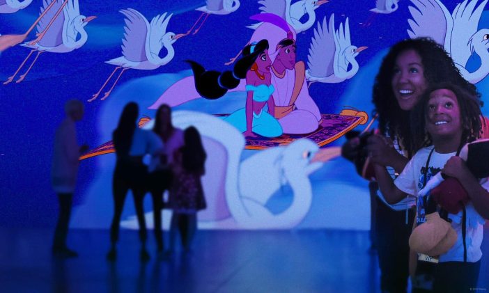 Aladdin animation immersive experience cities