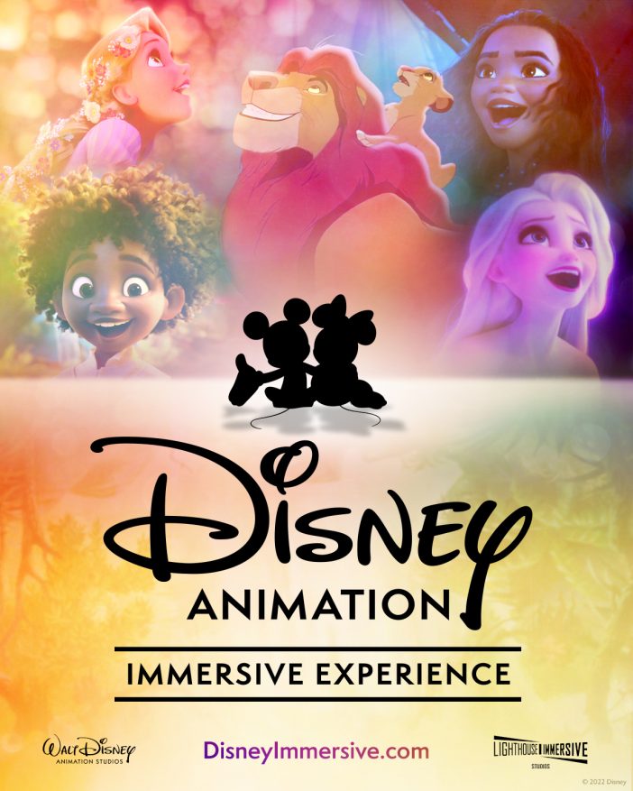 Disney Animation Immersive Experiece what cities