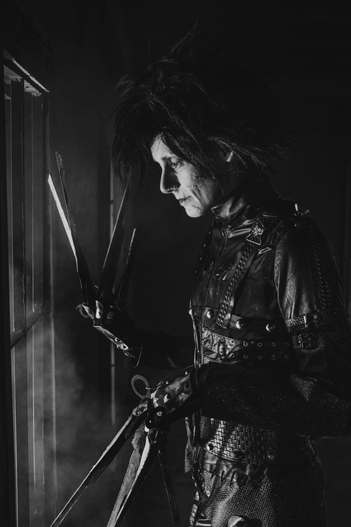 edward scissorhands makeup