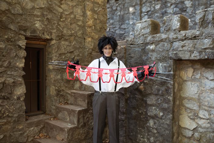 diy edward scissorhands paperdolls for halloween
