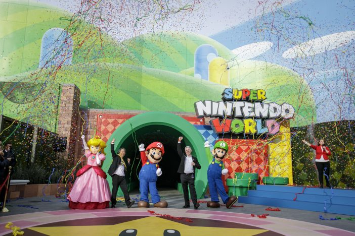 Super Nintendo World Grand Opening in California