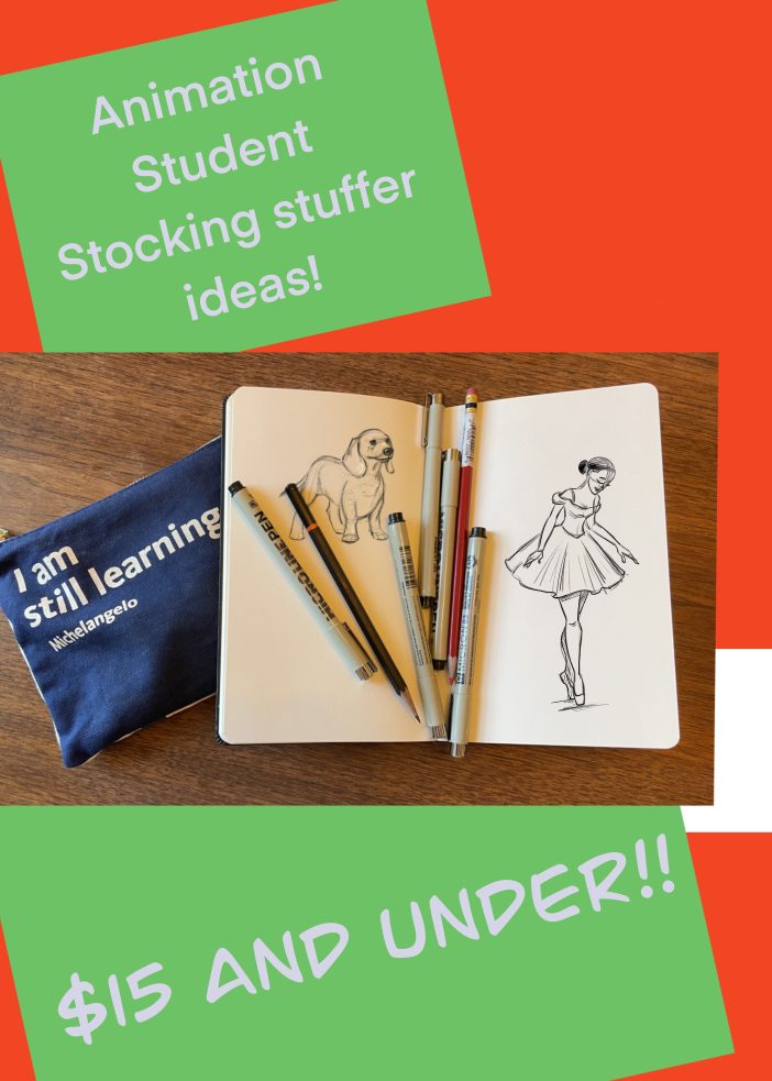 gift ideas for animation students and artists