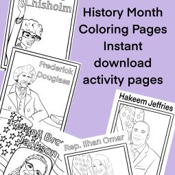 Free black history month coloring pages for teachers and school. Instant downloads