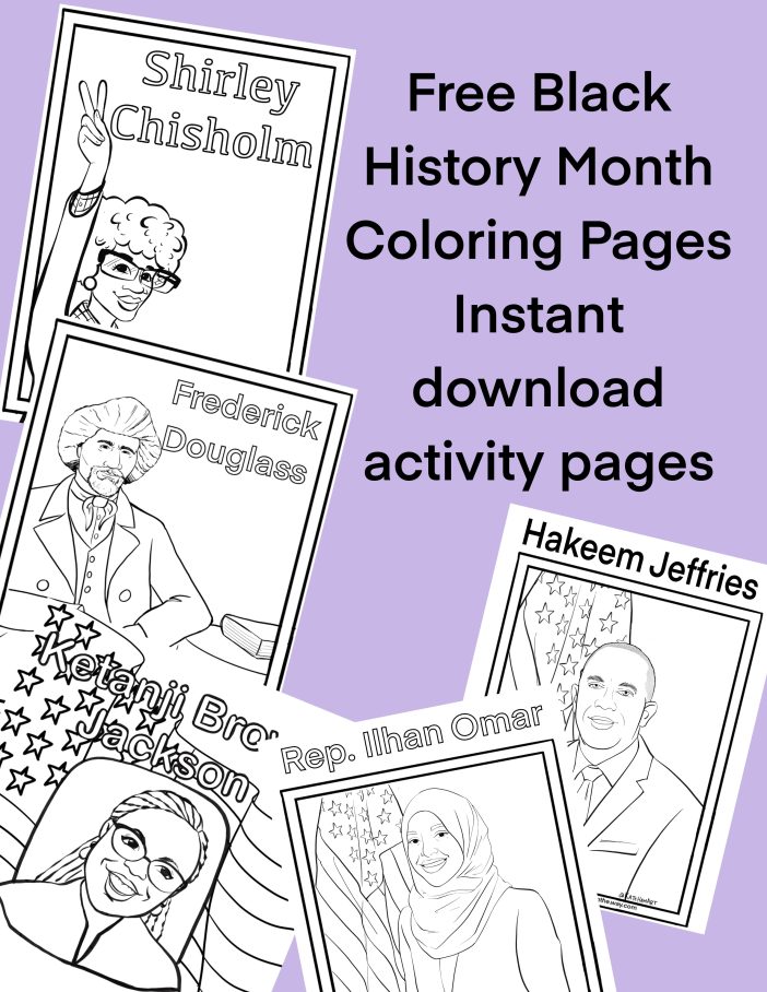 Pin on Black Women Diversity Coloring Pages