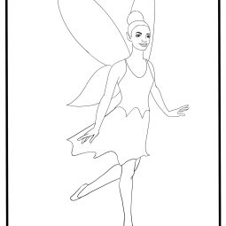 New Tinker Bell Yara Coloring Page