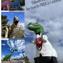 See the Cabazon Dinosaurs for free in California