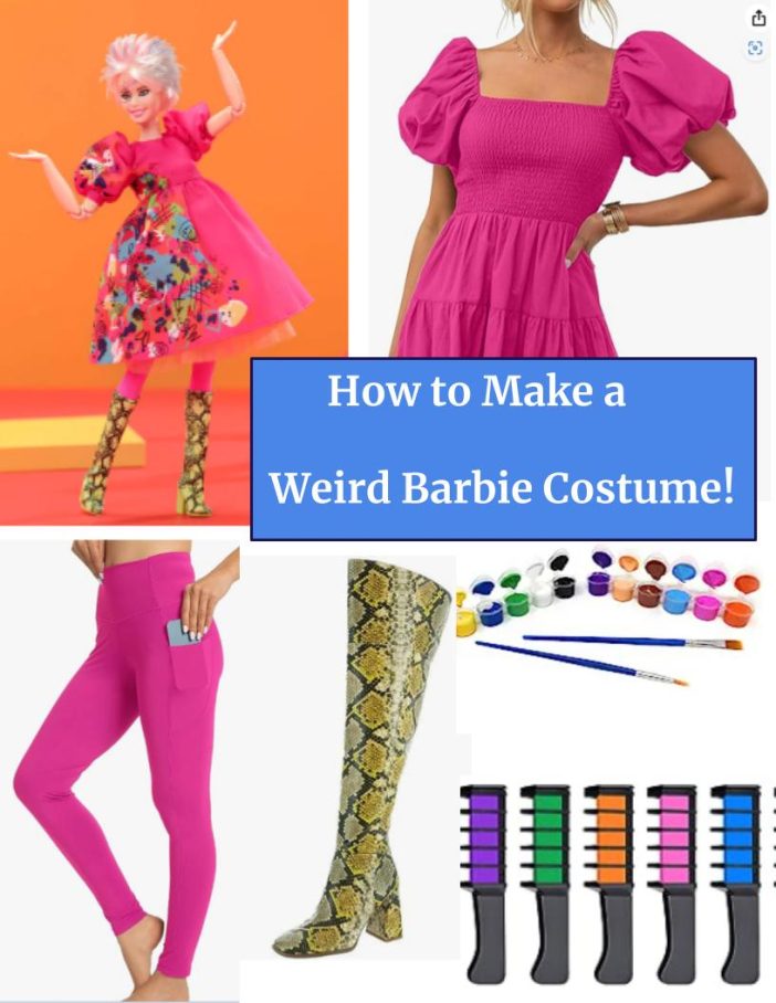 weird barbie costume tutorial