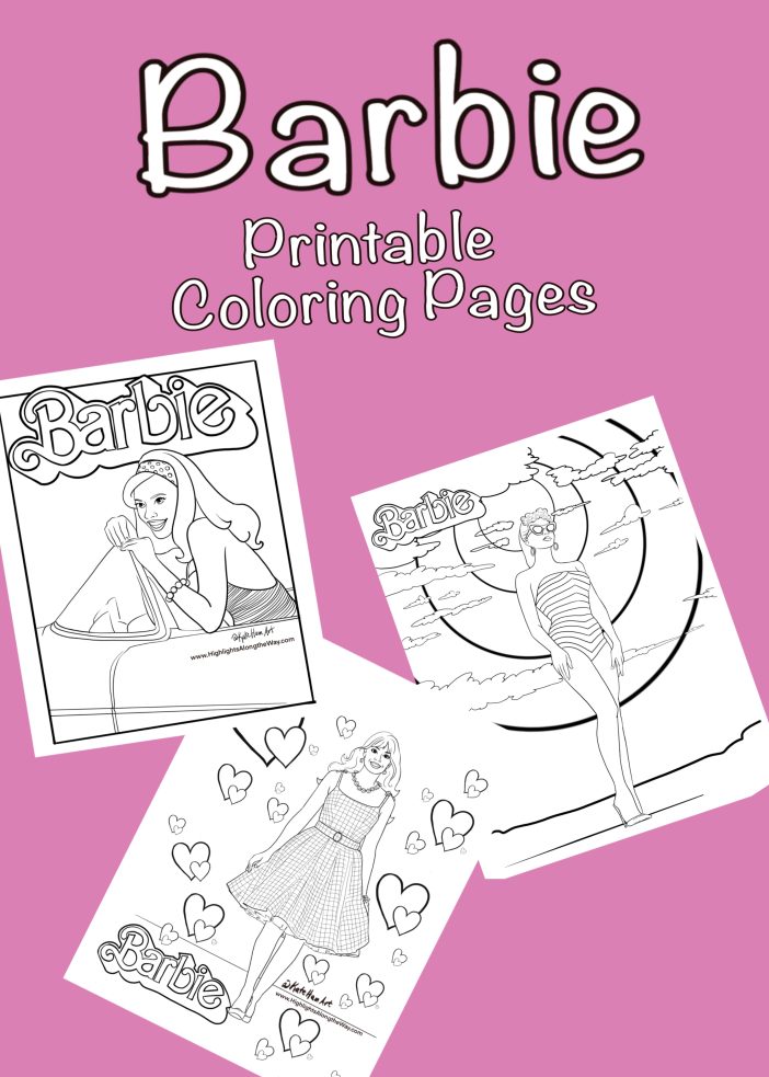 barbie and ken kissing coloring pages