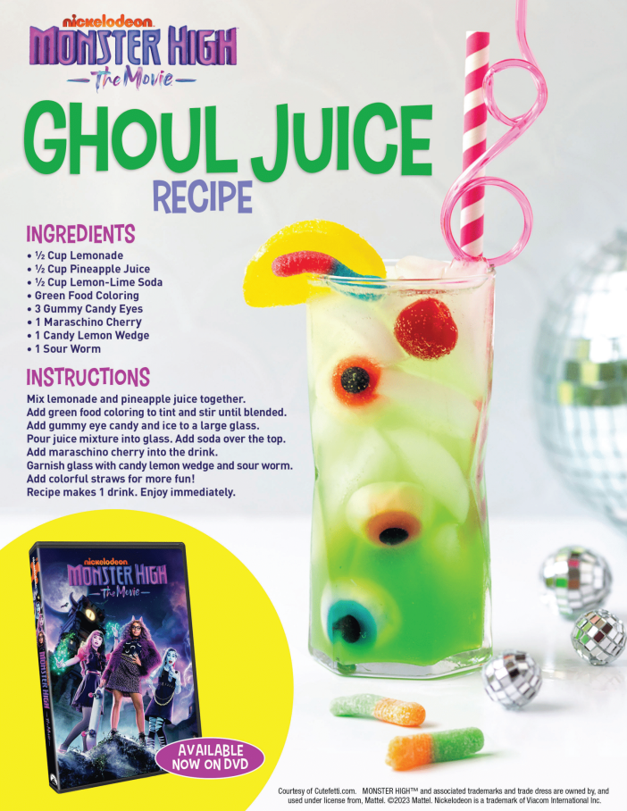 ghoul juice eyeball halloween punch easy recipe