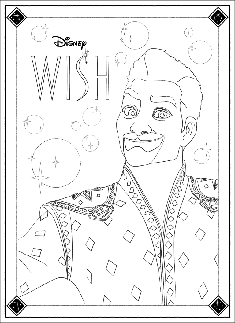 WISH Coloring Pages - Highlights Along the Way