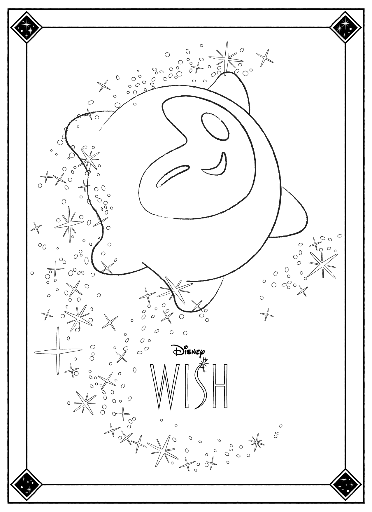 WISH Coloring Pages Highlights Along The Way