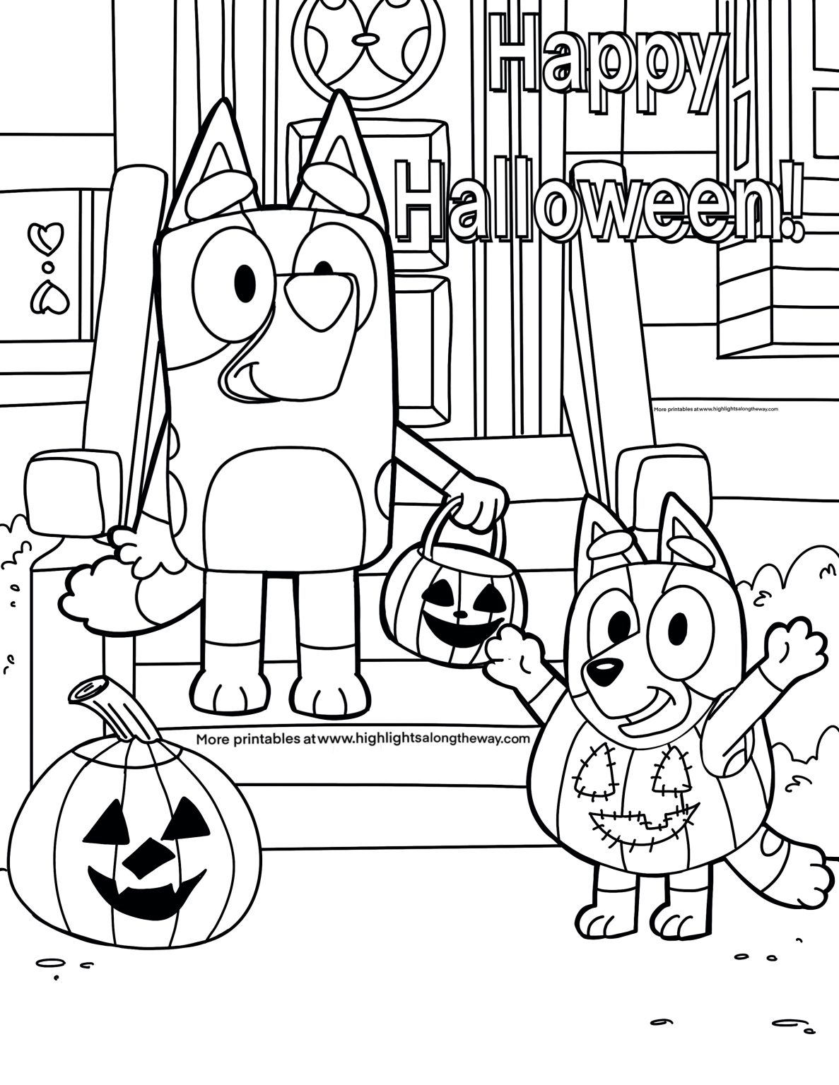 bluey-halloween-coloring-page