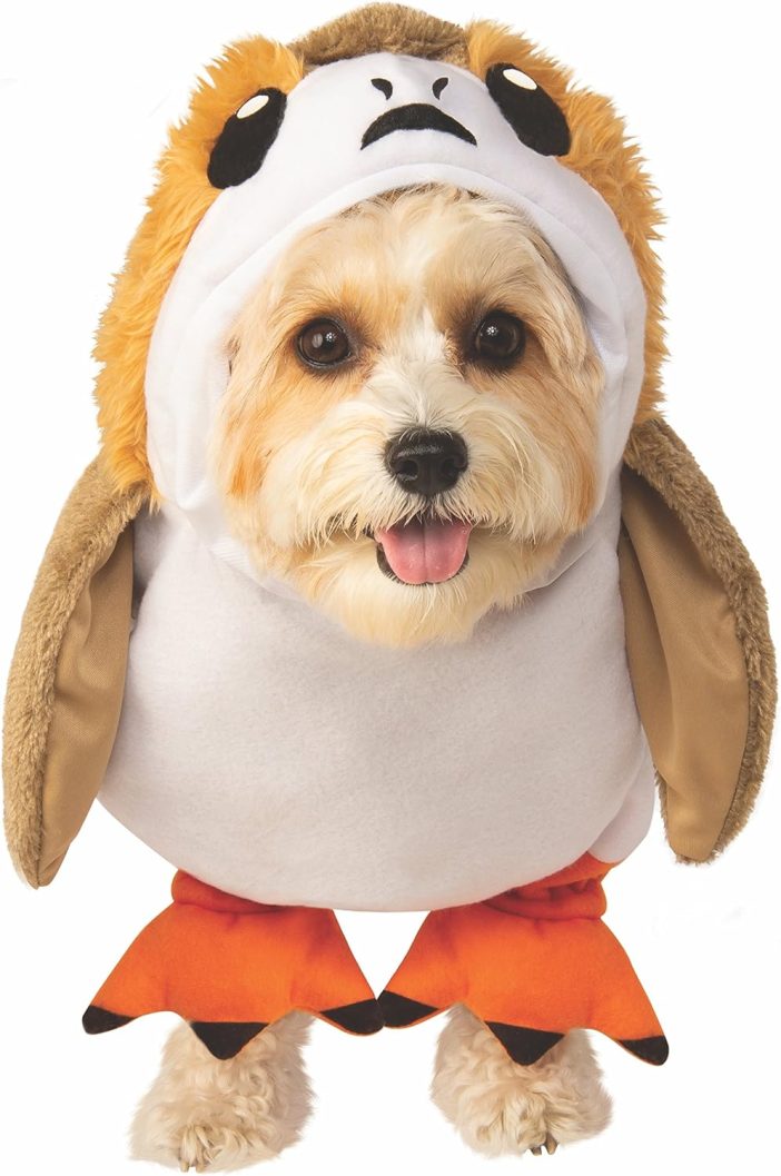 Porg Dog Costume