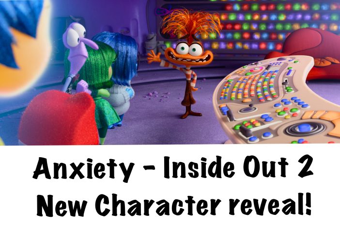 Anxiety Inside Out Two Character Disney Pixar