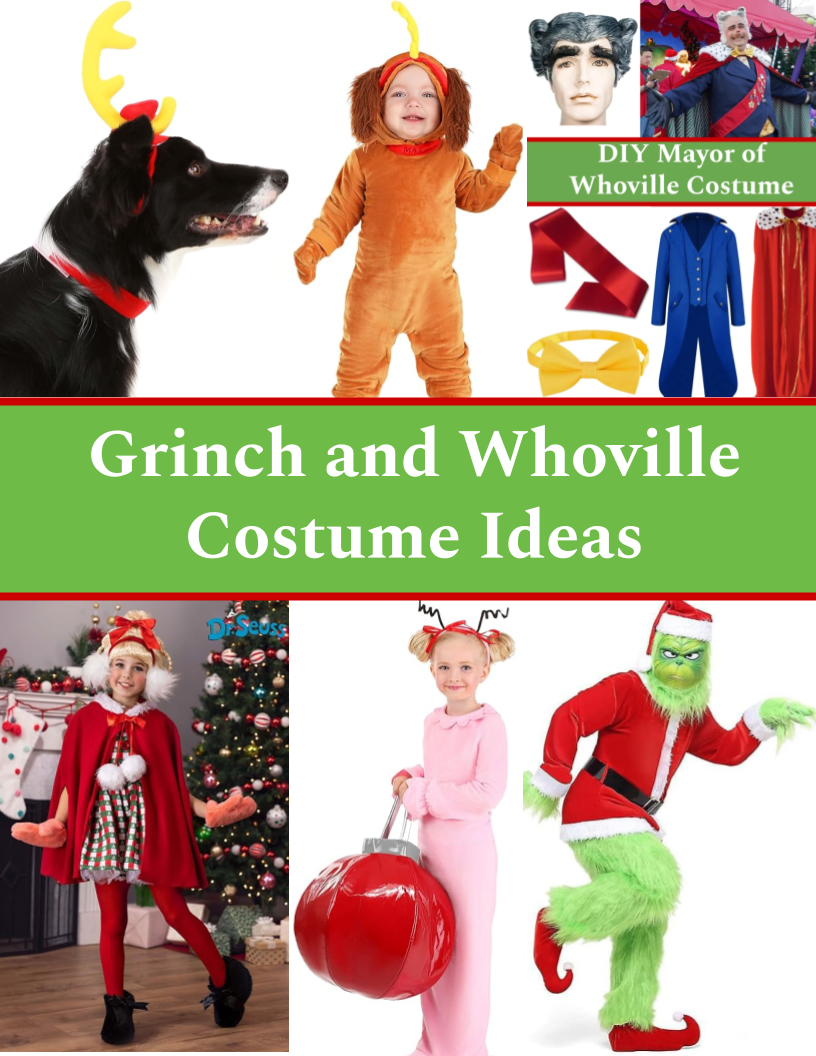 Dress Like Grinch Costume  Xmas Realistic Grinch Costume Ideas