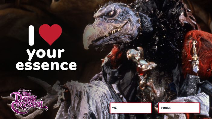 The dark crystal valentines day cards