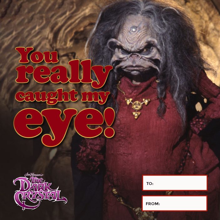 The dark crystal valentines day cards