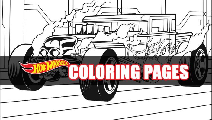 Hot Wheels Coloring Pages and activity sheets