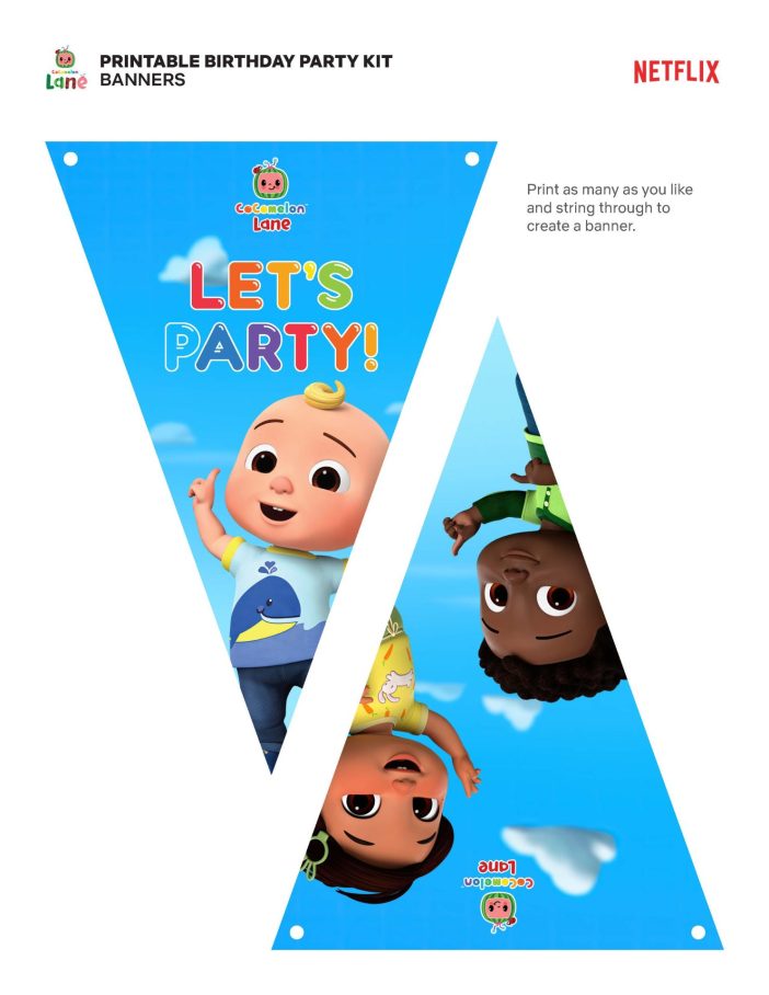 CoComelon Lane Birthday Party banner