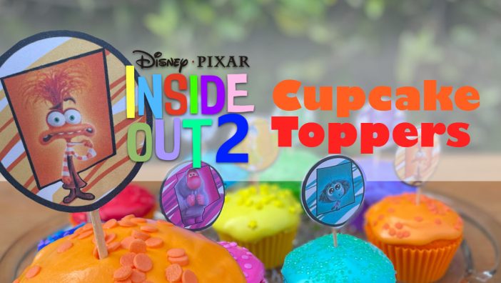 Inside out 2 cupcake activities gift birthday party