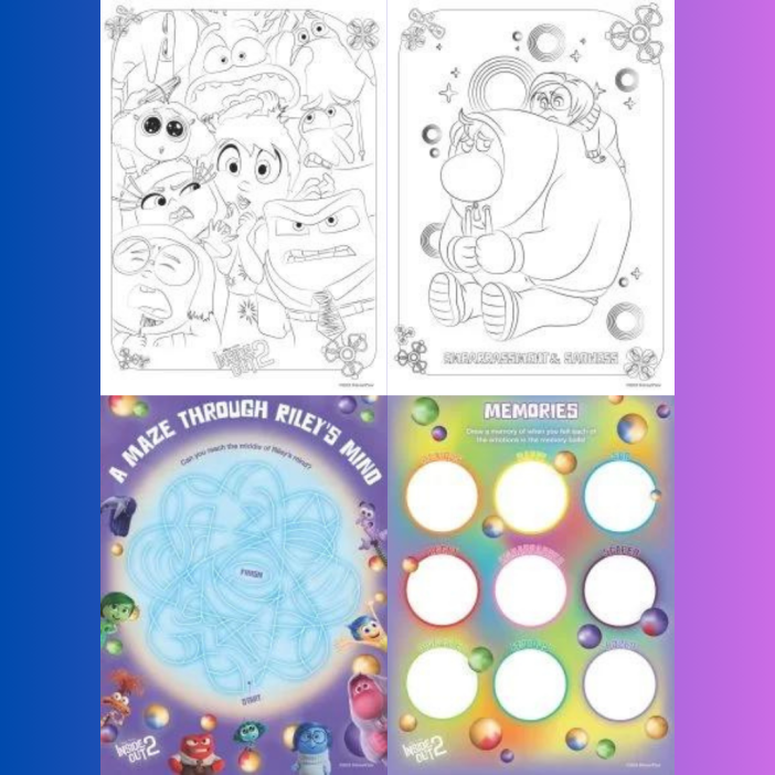Inside Out 2 Activities
