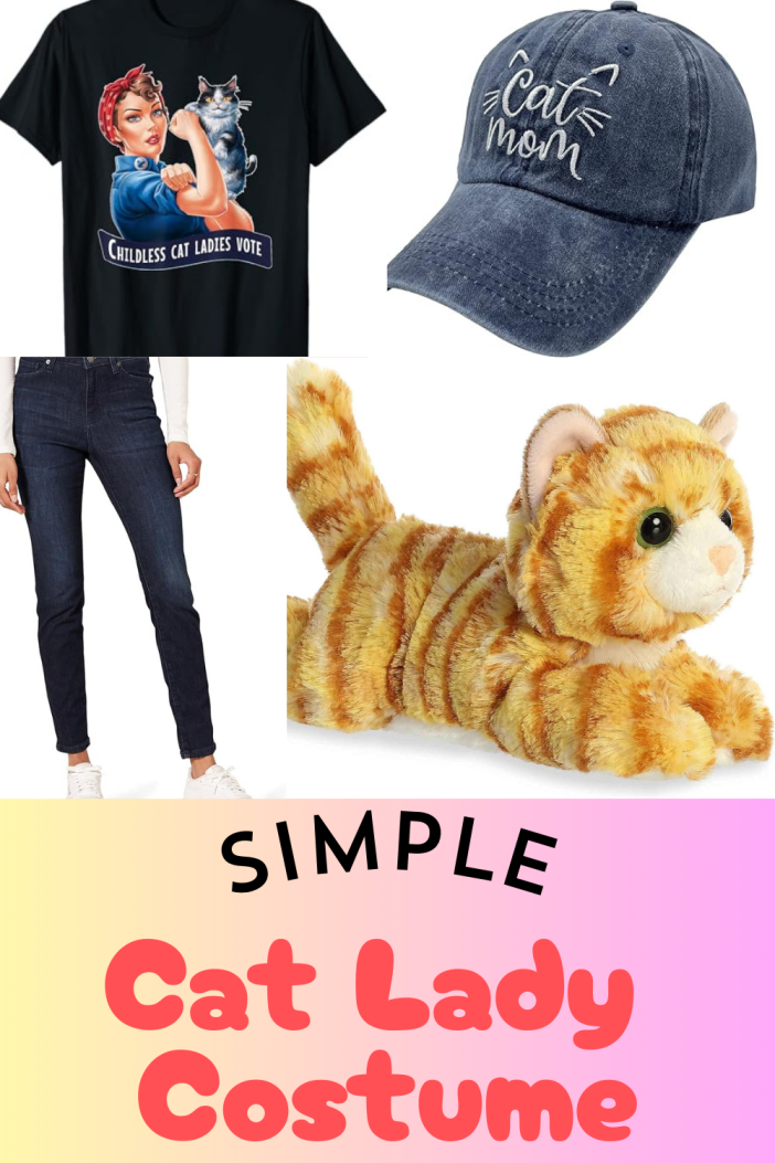 Simple cat lady costume